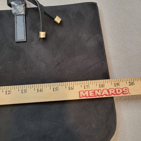 Donna Karan Cosmetics Suede PVC Tote Bag - Picture 4 of 5